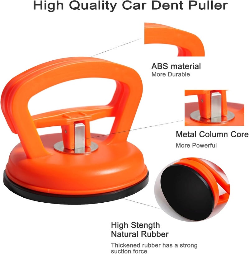 Ibexrun Dent Puller Kit for Car, 3-Pack Paintless Car Dent Repair Remover Kit, Dent Removal Tool with Suction Cup for Auto Body Hood/Door, No Glue No Scratch - Image 3